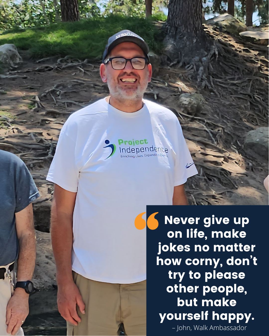 Walk for Independence 2025 Ambassador John Correa