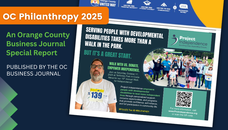 OC Philanthropy 2025 - an Orange County Business Journal special report published by the OC Business Journal