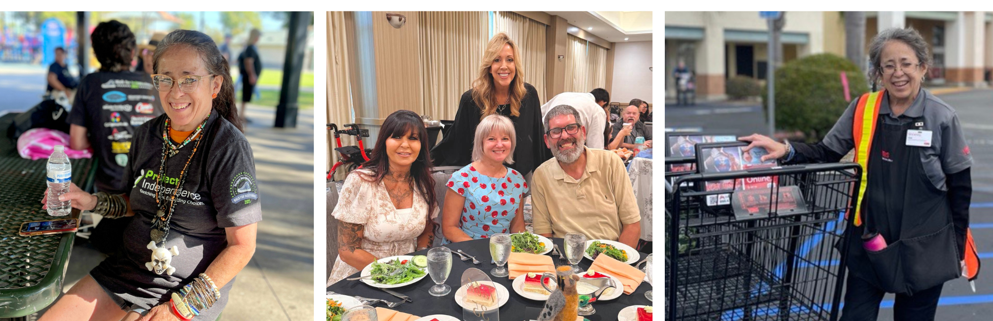 Project Independence clients showcasing services that support mental health and wellness