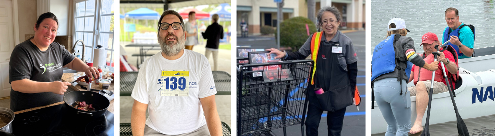 Project Independence clients with developmental disabilities living, working, and participating in everyday activities throughout their Orange County communities
