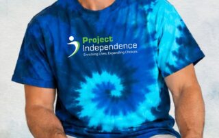 Project Independence Tie Dye Logo T-shirt